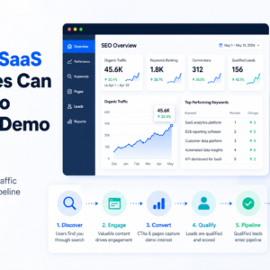 How B2B SaaS Companies Can Use SEO to Generate Demo Requests