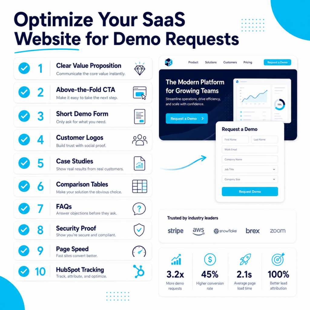 Optimize your SaaS website checklist