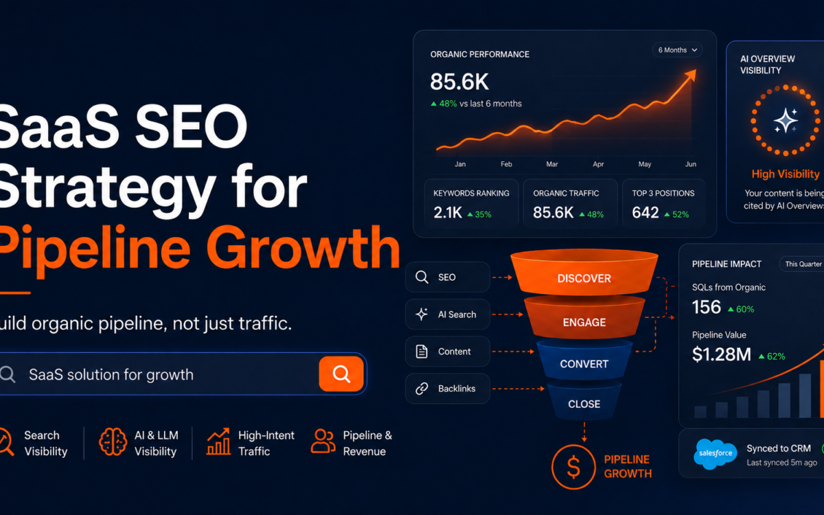 SaaS SEO Strategy for Pipeline Growth