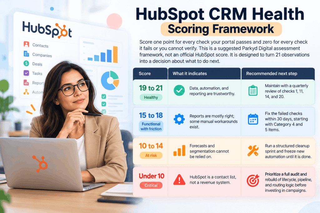 HubSpot CRM Health
