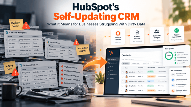 HubSpot's Self-Updating CRM